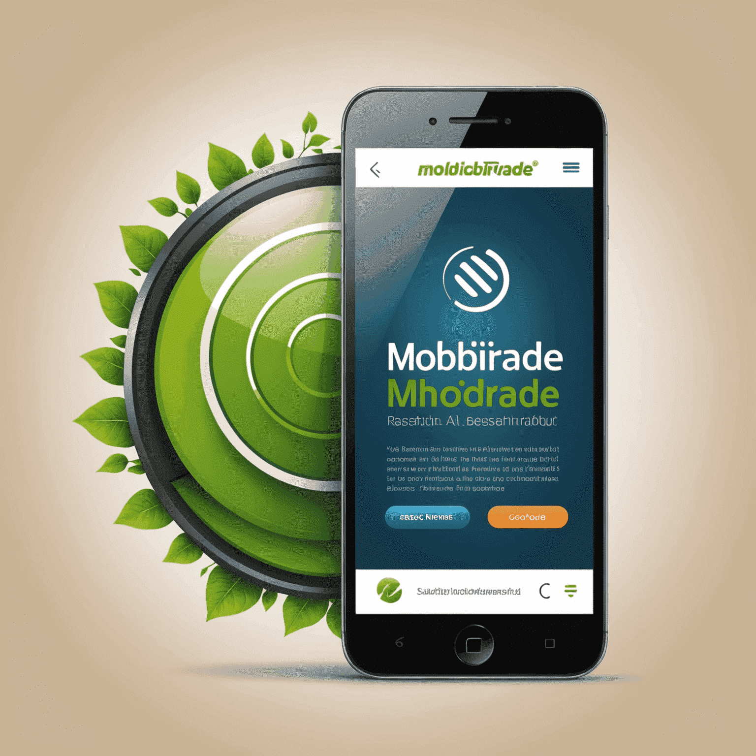 شعار mobibirade - شركة اتصالات متنقلة