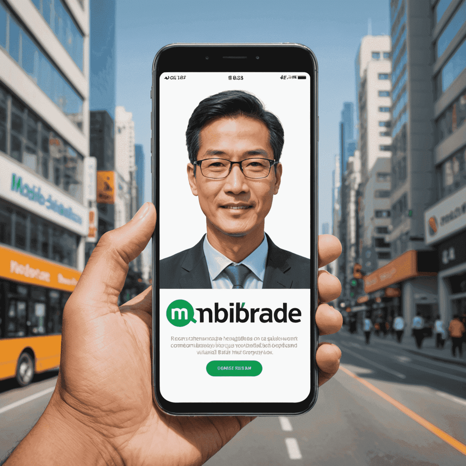 شعار mobibirade - شركة اتصالات متنقلة