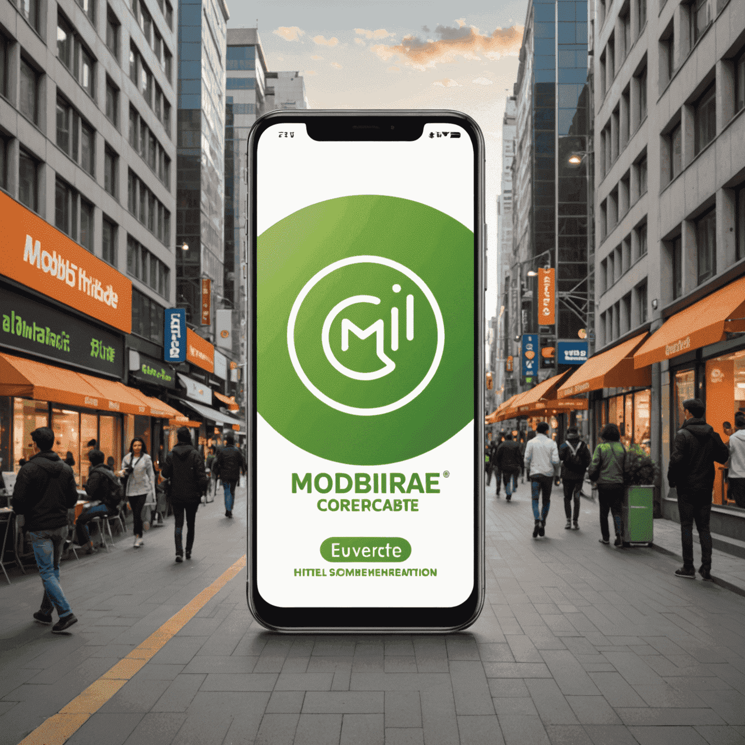 شعار mobibirade - شركة اتصالات متنقلة